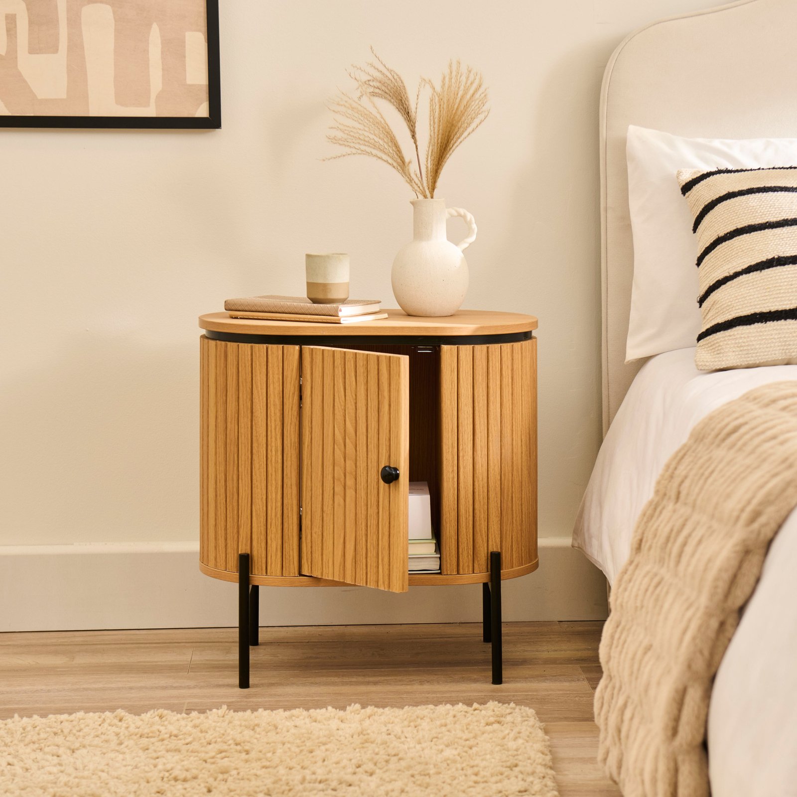 matius-black-seasoned-oak-1-right-door-bedside-table - Image 3