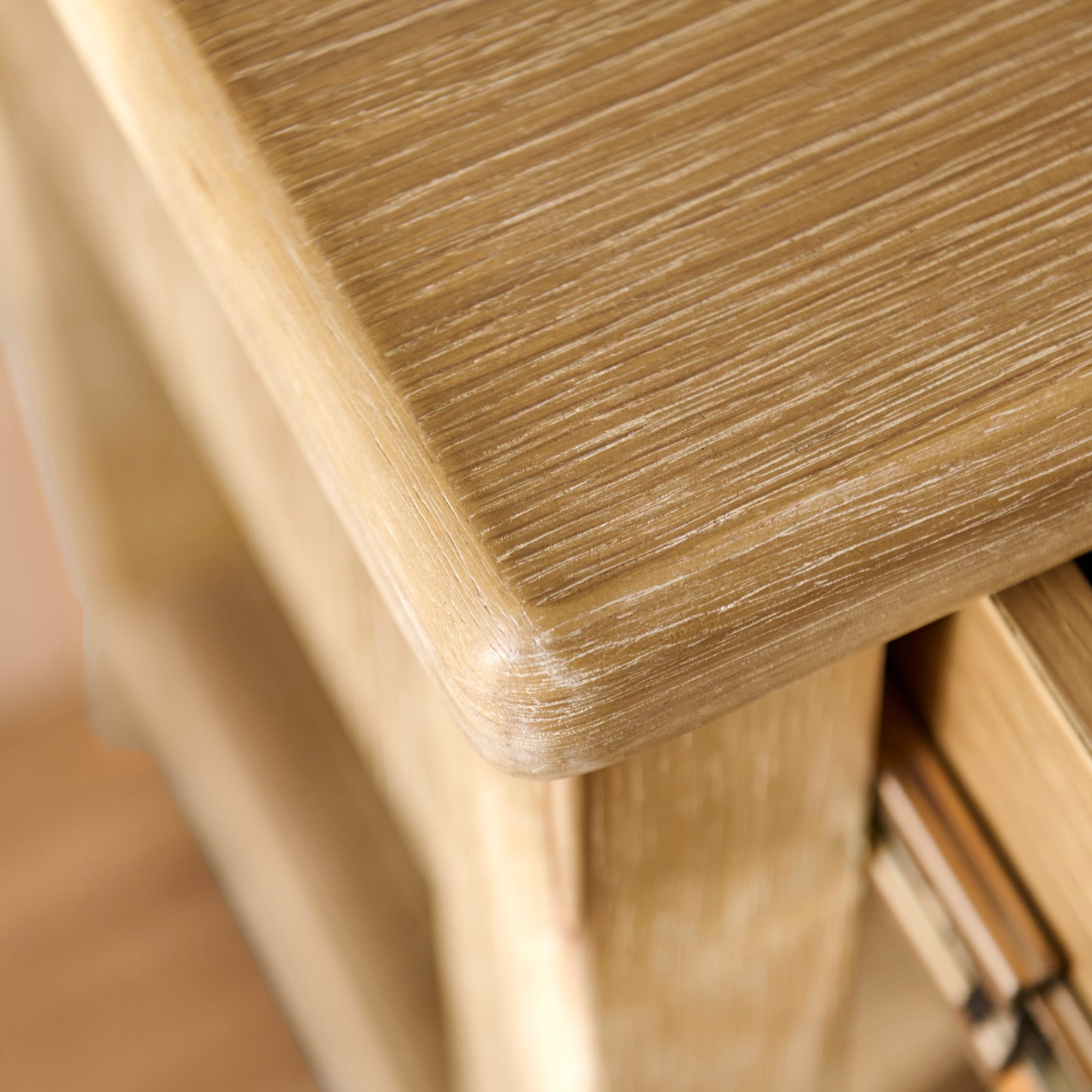 raleigh-whitewash-oak-1-drawer-bedside-table - Image 2