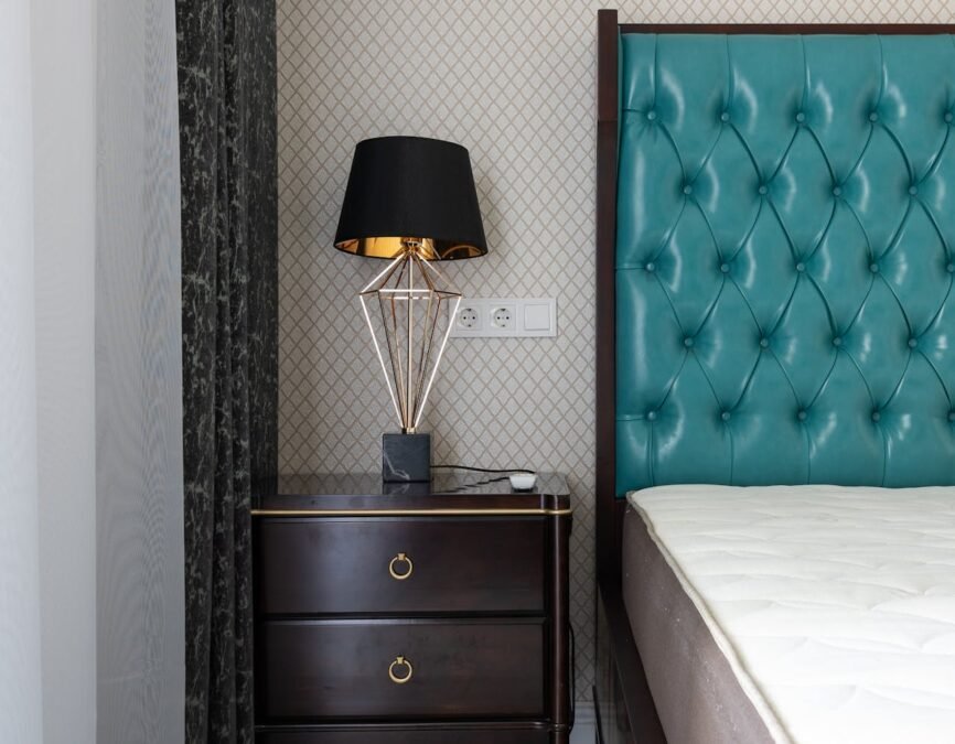 2 drawer bedside table