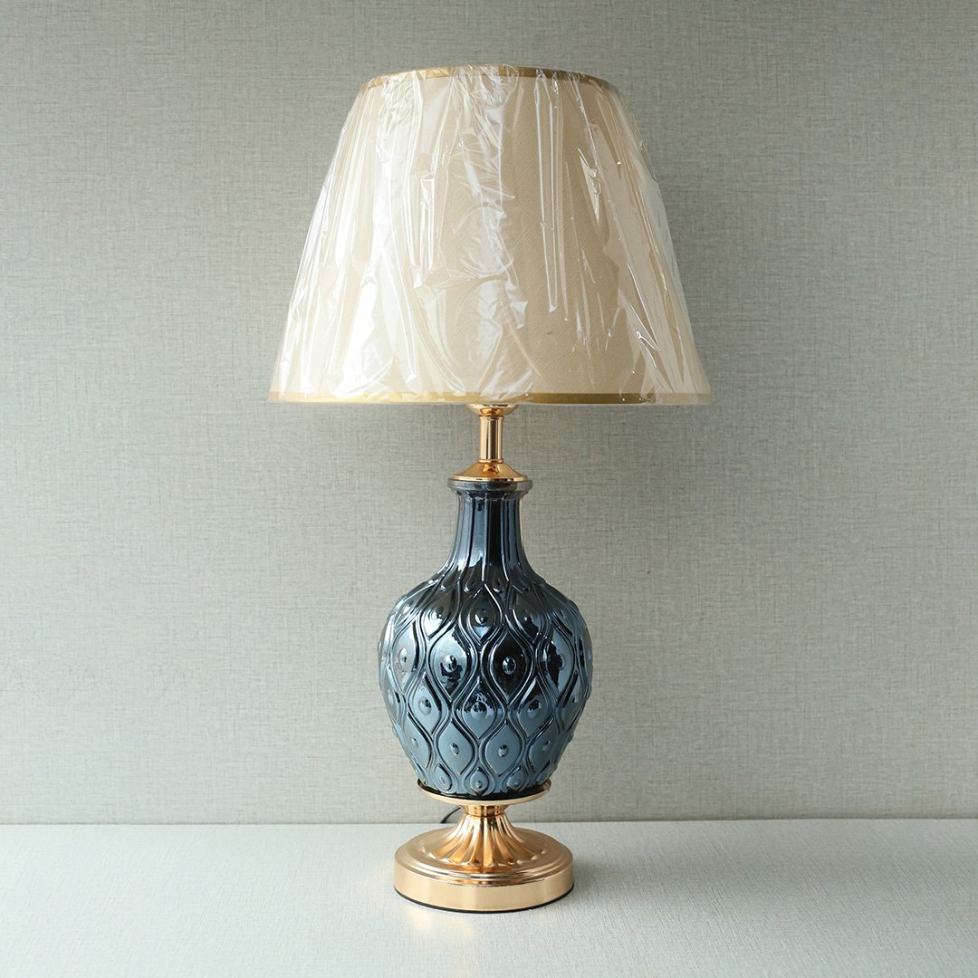 Black Glass Model H . 01 Table Lamp (Pair) - Image 2