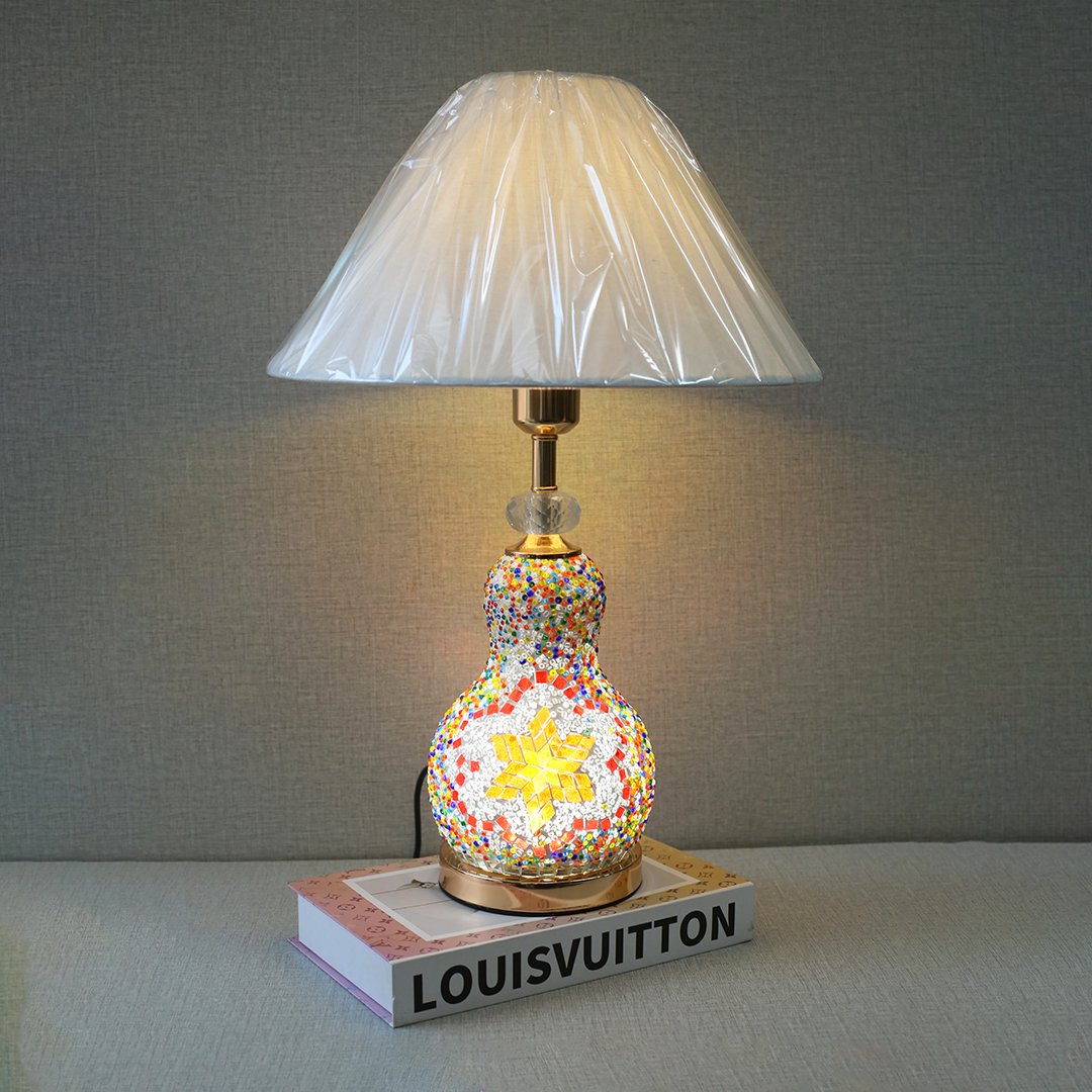 Turkish MD-04 Glass Table Lamps (Pair) - Image 2