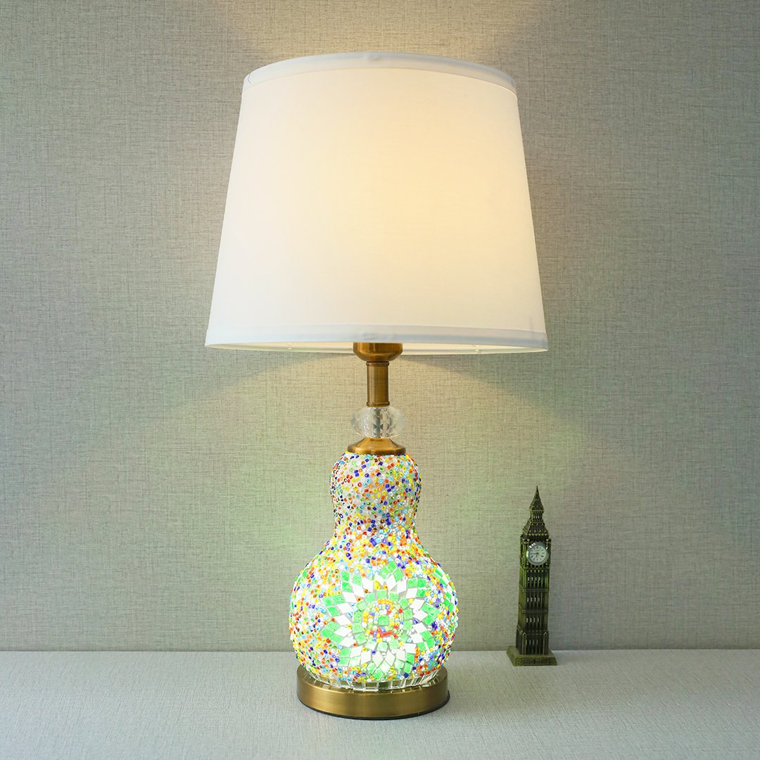 Turkish MD-04 Glass Table Lamps (Pair) - Image 2