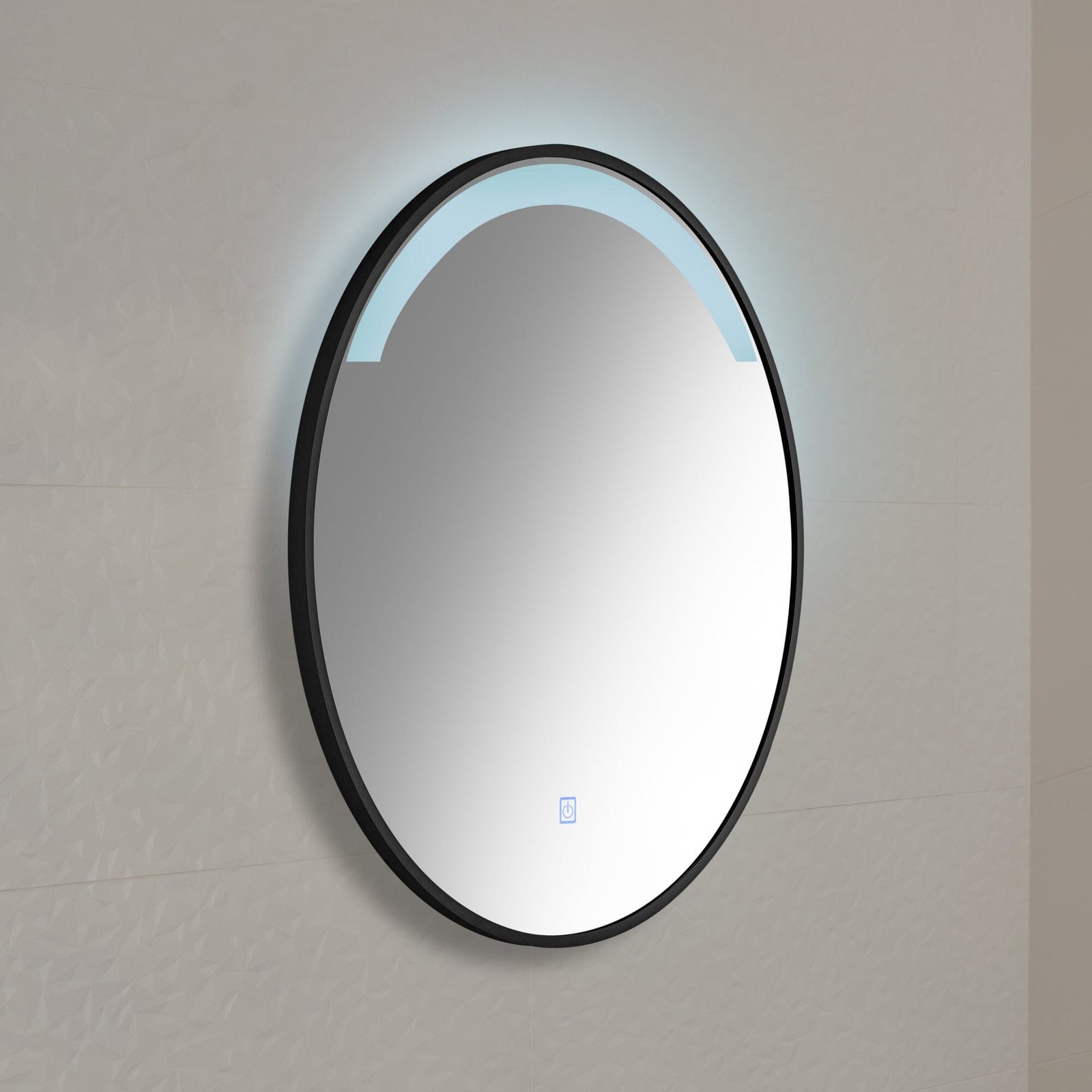kimbridge-60cm-led-bathroom-mirror-black - Image 3
