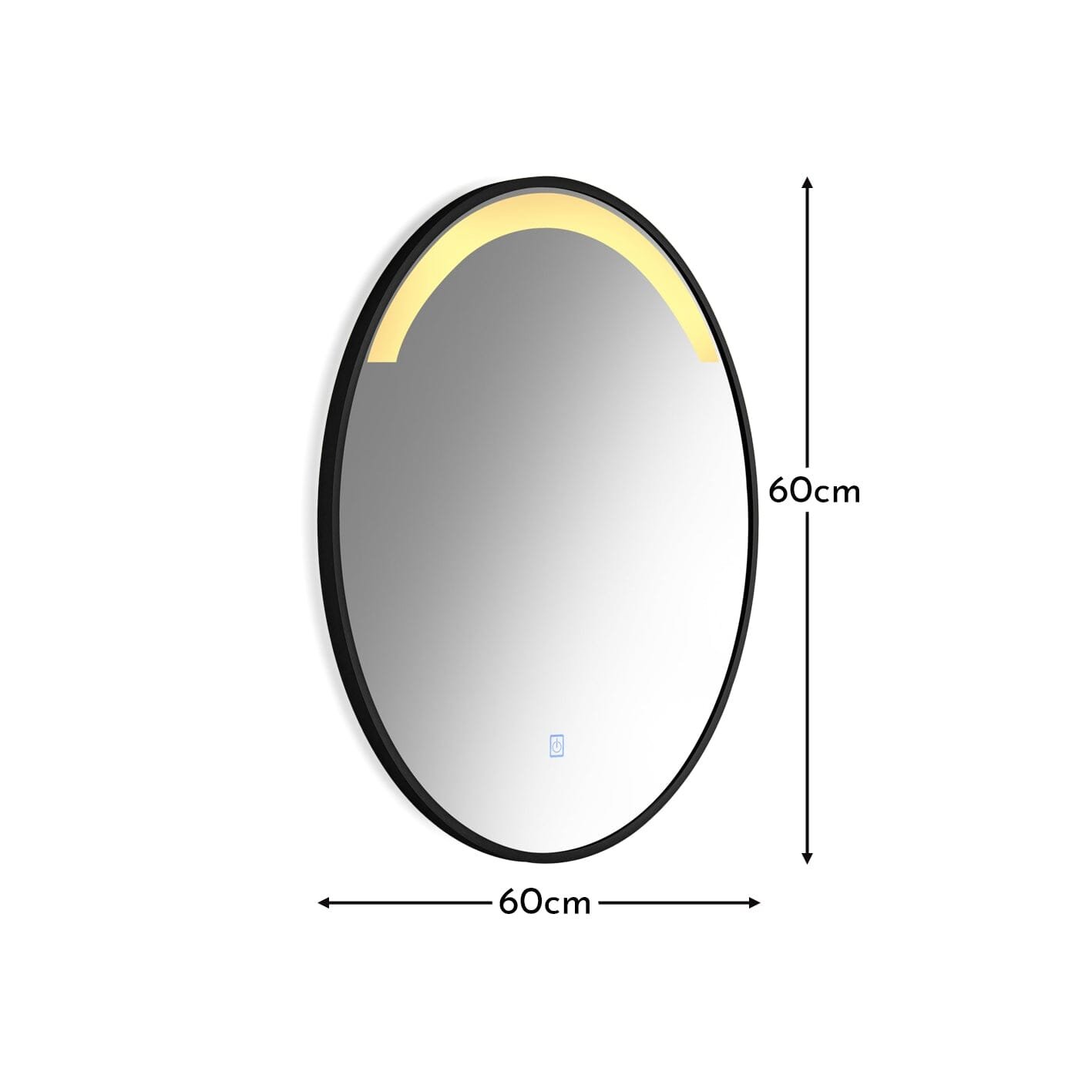 kimbridge-60cm-led-bathroom-mirror-black - Image 15
