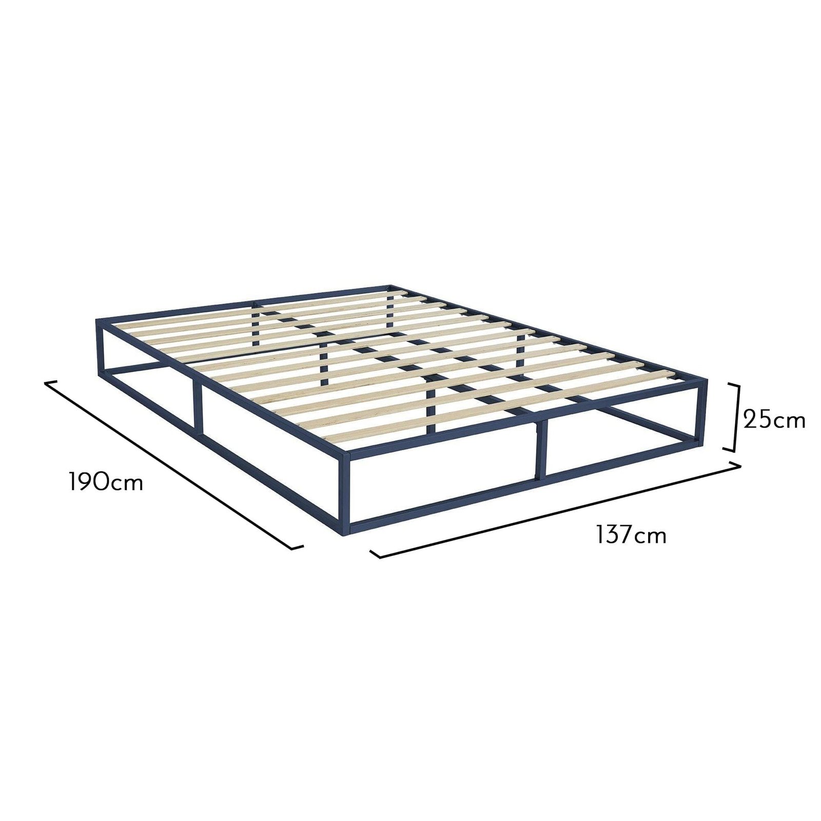 indy-double-platform-bed-blue-metal - Image 6