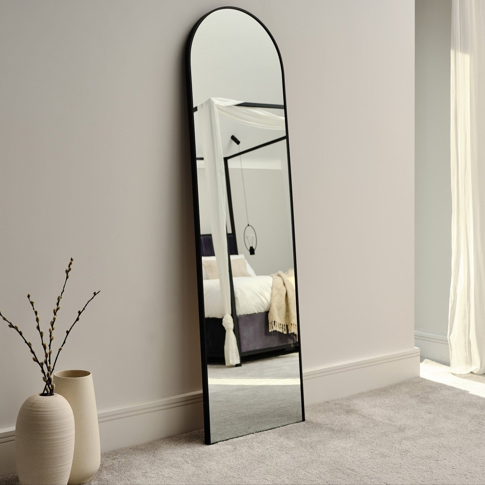 arch-full-length-leaning-wall-mirror-black