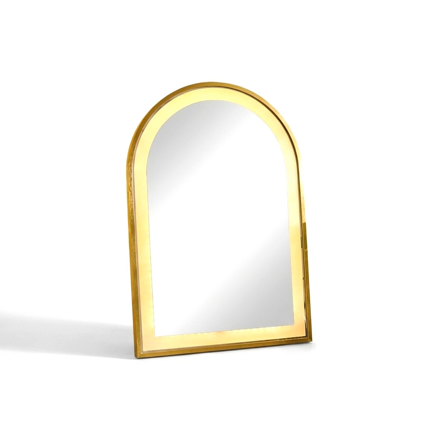 ingham-65x45cm-led-arch-bathroom-mirror-gold - Image 10