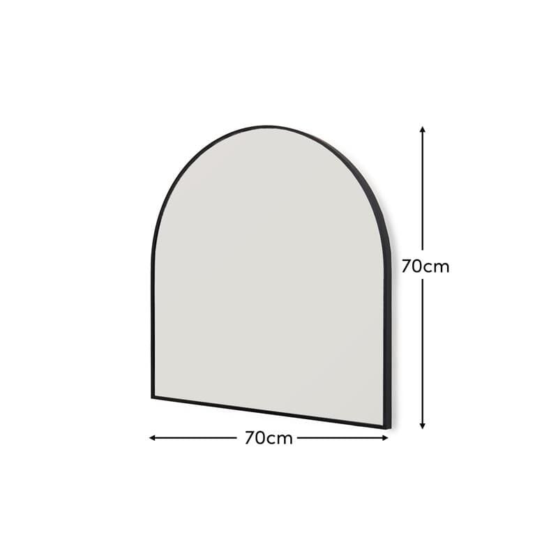 ingham-70x70cm-metal-arch-mirror-black - Image 8