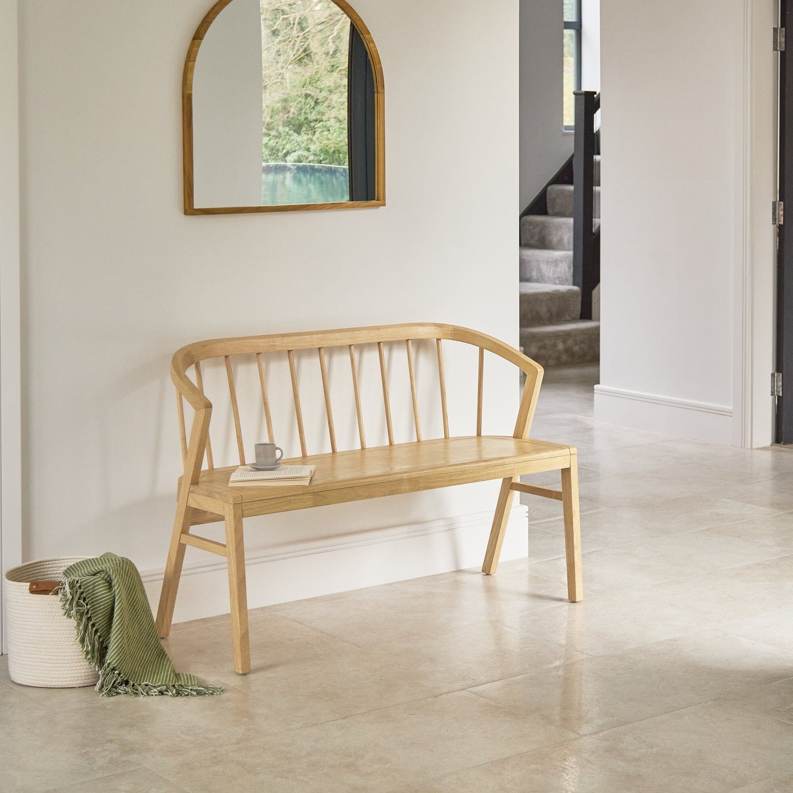 ingham-70x70cm-wooden-arch-mirror-natural - Image 8