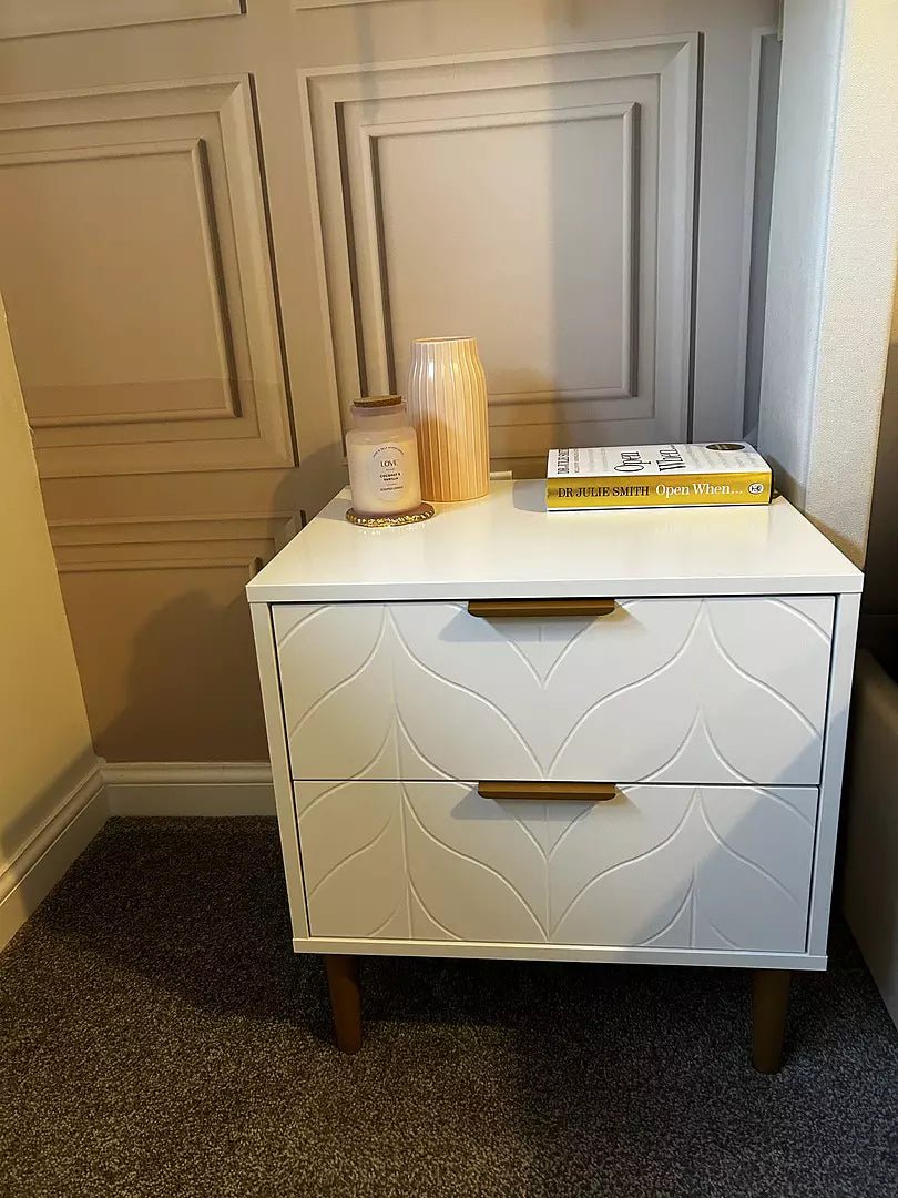 gloria-bedside-table-white-and-brass-effect - Image 5