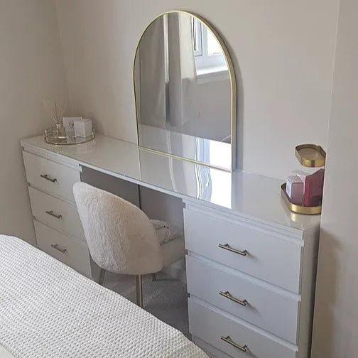ingham-70x70cm-metal-arch-mirror-gold - Image 4