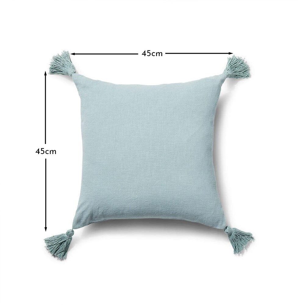 blue-tassel-cushion-cover - Image 4