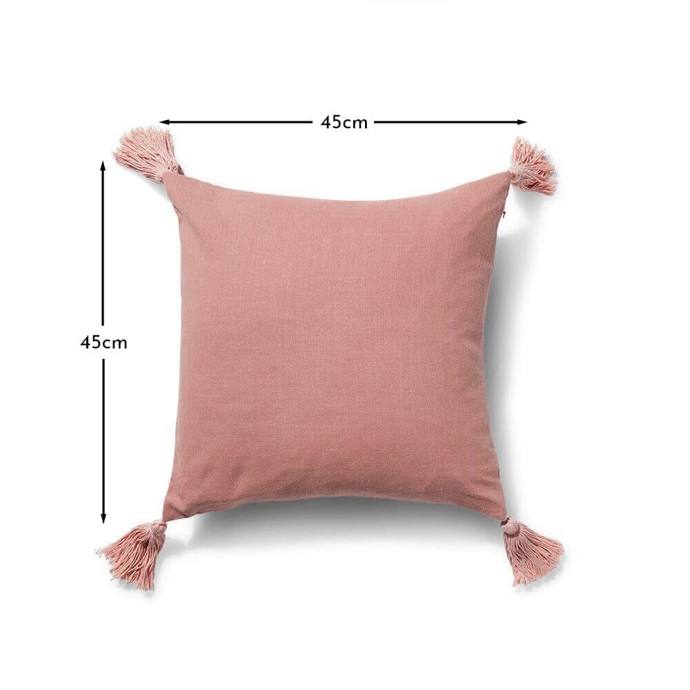 pink-tassel-cushion-cover - Image 4