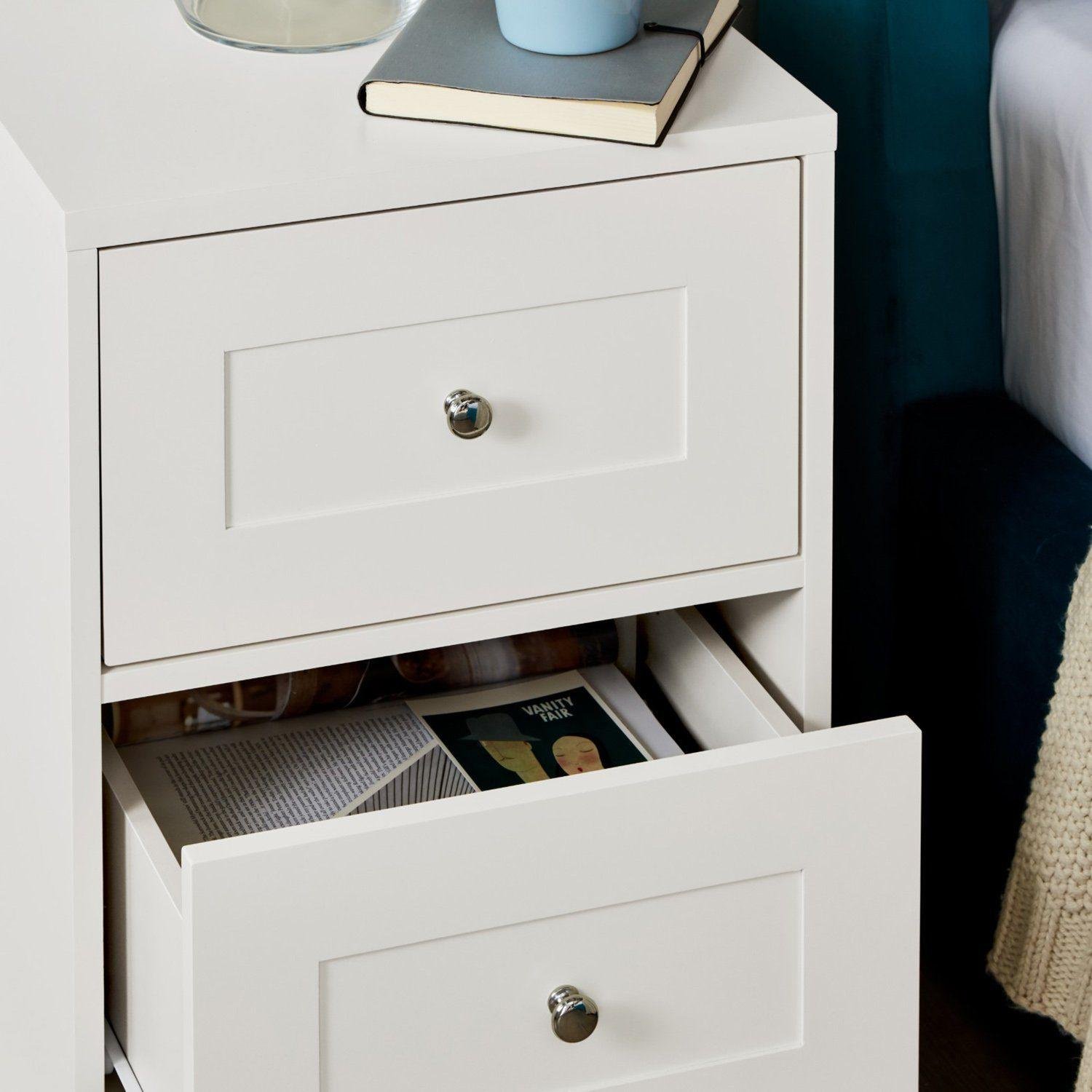 stevie-two-drawer-shaker-style-bedside-table-soft-ivory - Image 6